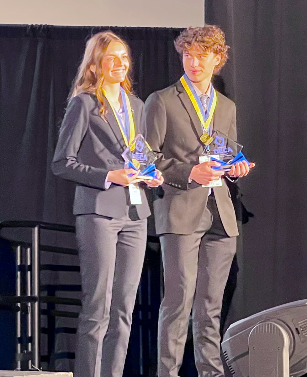 Missouri DECA State Competition
Buying &amp; Merchandising Marketing Team 

6th Place
Alayna Lohaus &amp; Ethan McCoy