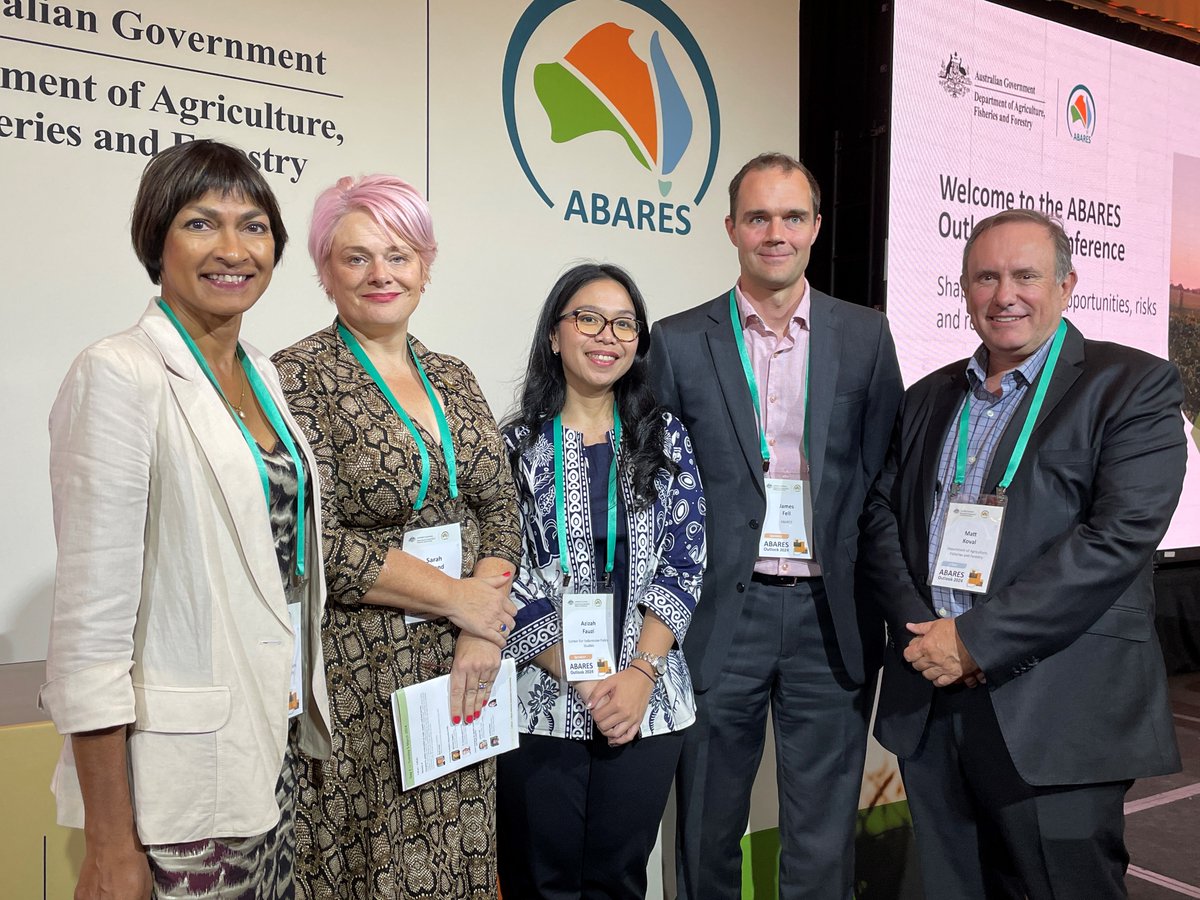 Fantastic to be part of such an engaging panel yesterday at ABARES Outlook discussing the negative environmental impact of agricultural support & how we can repurpose for better outcomes #ABARESOutlook