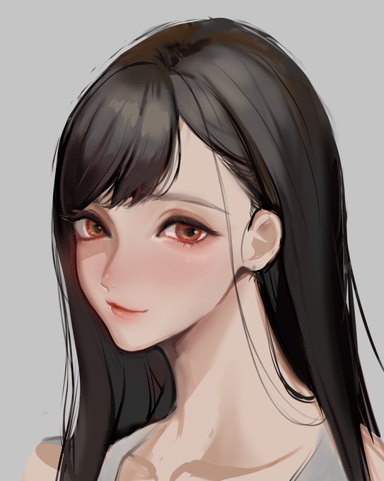 ティファってやっぱ見てると描きたくなるやね 中華メイク似合いそ〜 