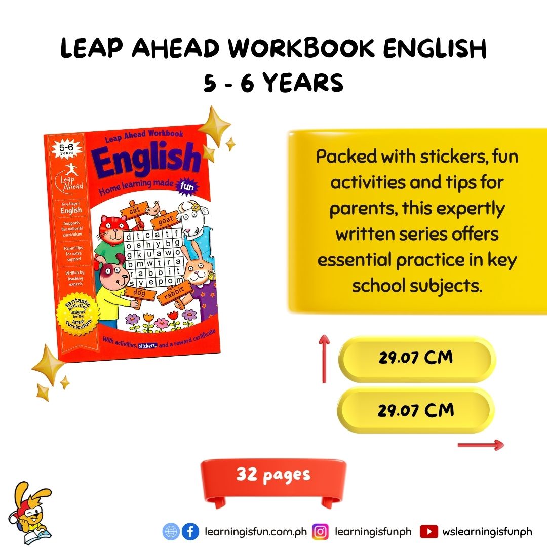 Learningisfunrs's tweet image. Engage your child's curiosity and boost their language skills with fun-filled activities tailored for their age. From vocabulary building to grammar basics, this workbook is the perfect companion for their learning journey.
Explore more on our website:
dvorsd.learningisfun.com.ph