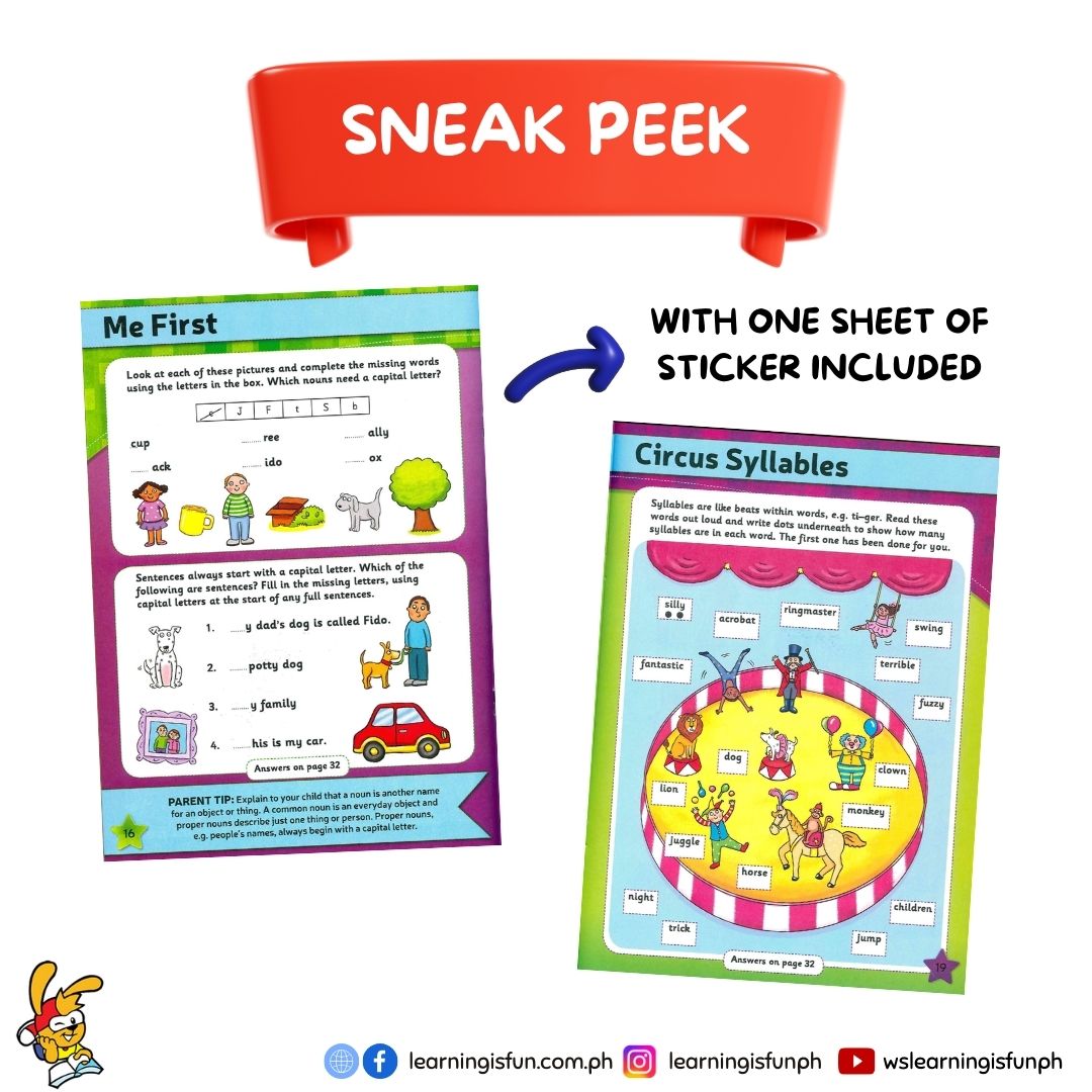 Learningisfunrs's tweet image. Engage your child's curiosity and boost their language skills with fun-filled activities tailored for their age. From vocabulary building to grammar basics, this workbook is the perfect companion for their learning journey.
Explore more on our website:
dvorsd.learningisfun.com.ph