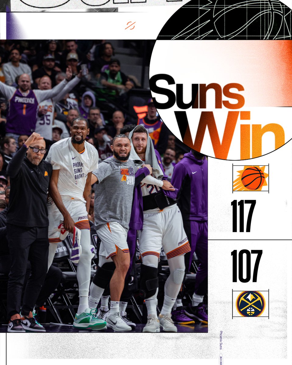 Suns's tweet photo. Fought for the dub 💪 https://t.co/V8sBe36jDs