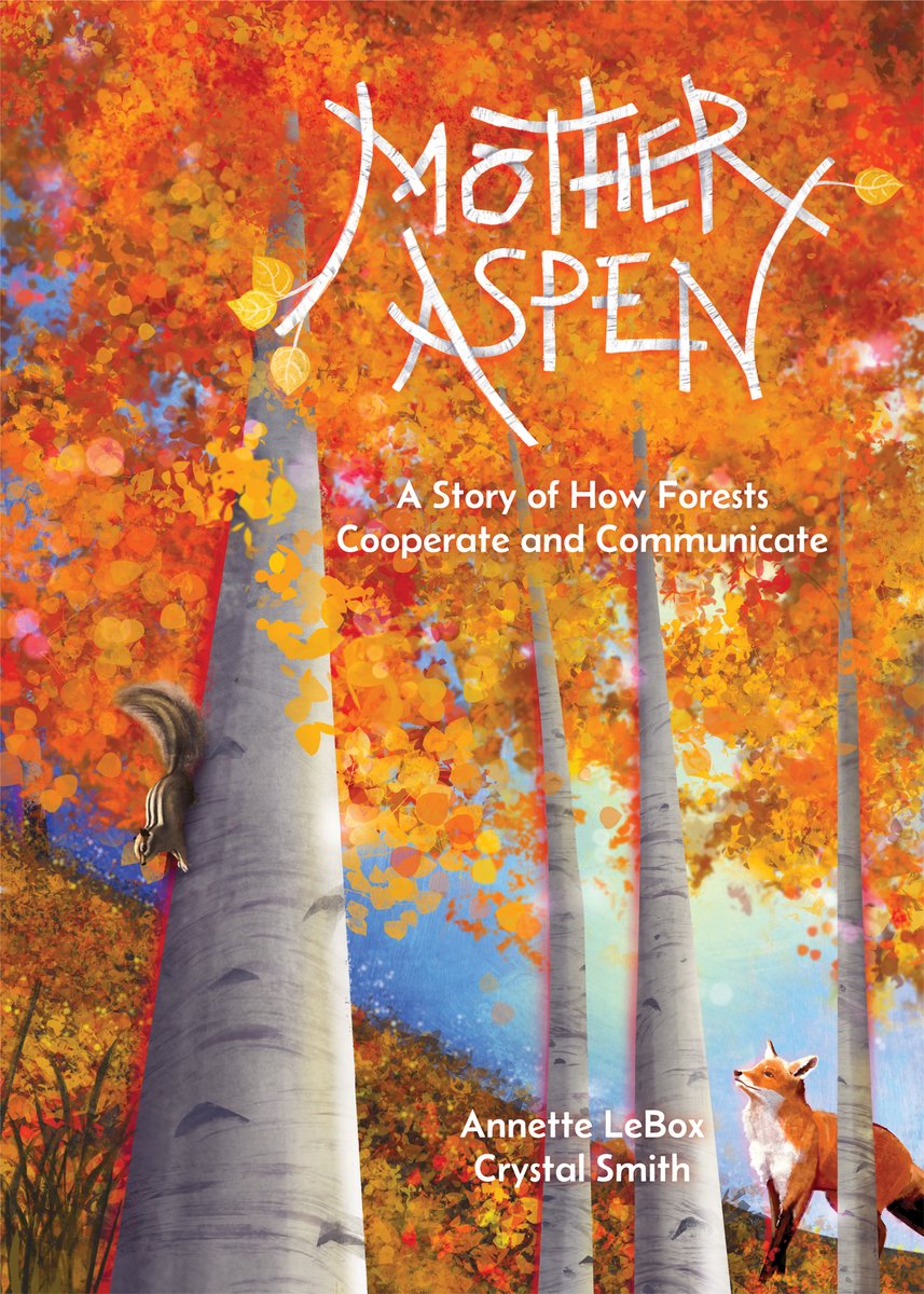'Mother Aspen' is available for pre-order!! WOW!! Seems like just yesterday I was working on thumbnails...and now it's almost out in the world. 🍂🍃💚 amazon.com/Mother-Aspen-F… @AnnetteLeBox @GroundwoodBooks #kidsbooks #kidlit #preorder