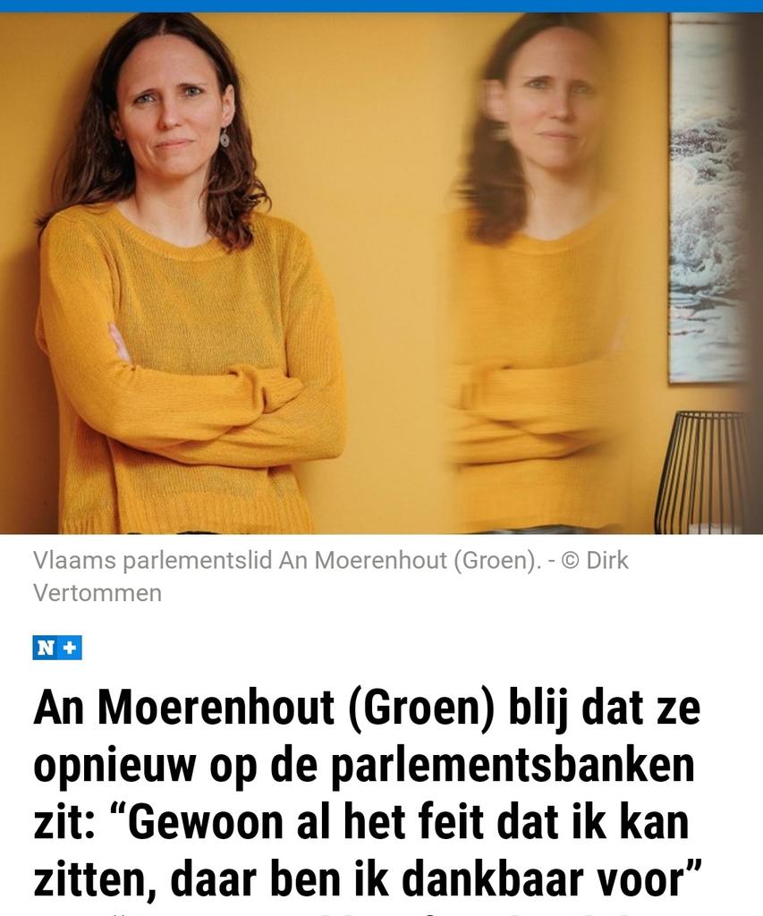 Wat een straffe madam, <a href="/anmoerenhout/">An Moerenhout</a> Altijd klaar om te strijden voor betaalbaar en sociaal wonen en <a href="/MDiependaele/">Matthias Diependaele</a> spiegel voor te houden. Ze werd geveld door chronische ziekte. Haar boodschap, inperken uitkeringen voor langdurig zieken is onmenselijk. 
nieuwsblad.be/cnt/dmf2024030…