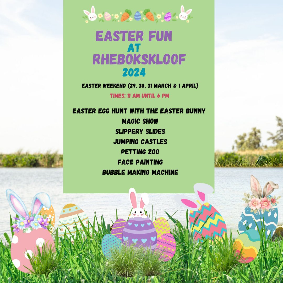 Are you ready to celebrate Easter with your family in the winelands? Places are limited, so make sure you have your kids’ tickets already as they are selling out fast. @webticketsSA ticket link: webtickets.co.za/v2/event.aspx?…