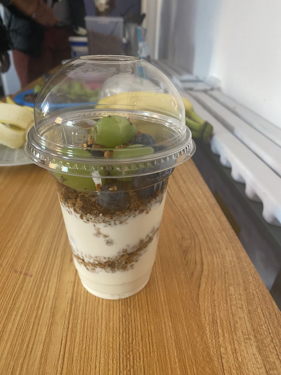 Join us same time, same venue come do some Yoga to stretch and release some stress. And learn more about healthy eating- Healthy Parfait was today’s topic. Thanks to Forward South Partnership