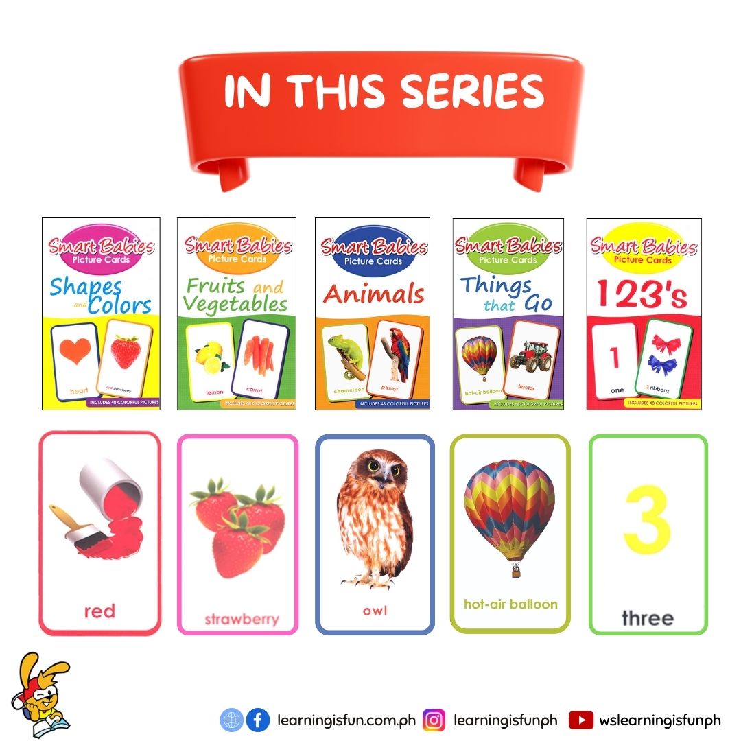 Learningisfunrs's tweet image. Start Your Little One's Learning Journey with Smart Babies Picture Cards - ABC's! It is designed to foster visual literacy development during the early childhood years, these cards feature exciting illustrations paired with letters, creating a multi-sensory learning experience.