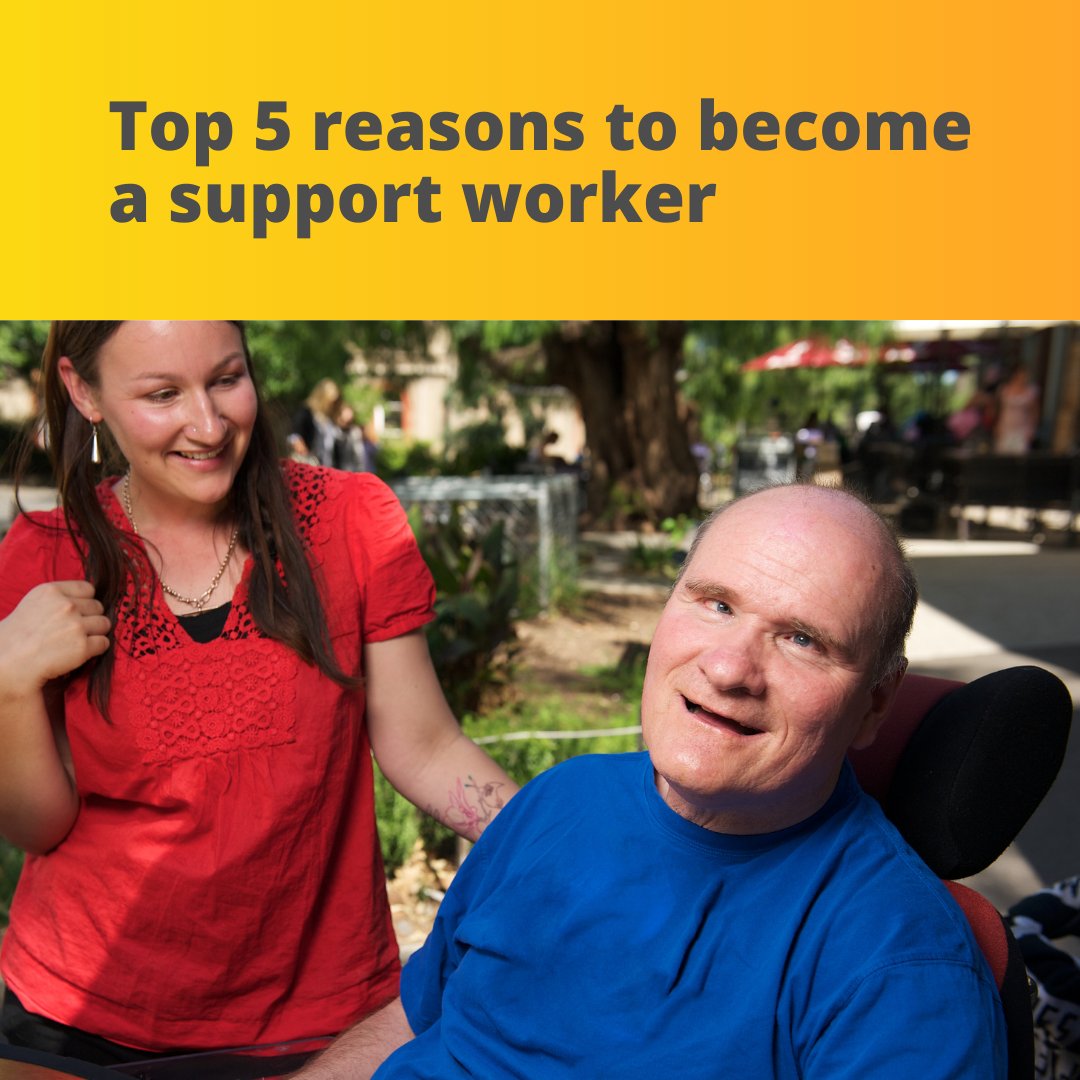 Are you looking for a job where you can make a difference? Becoming an #NDIS #Disability #SupportWorker could be the perfect fit! Discover five great reasons why this career path might be right for you – check out our blog post for all the details 👉 ld.org.au/five-great-rea…