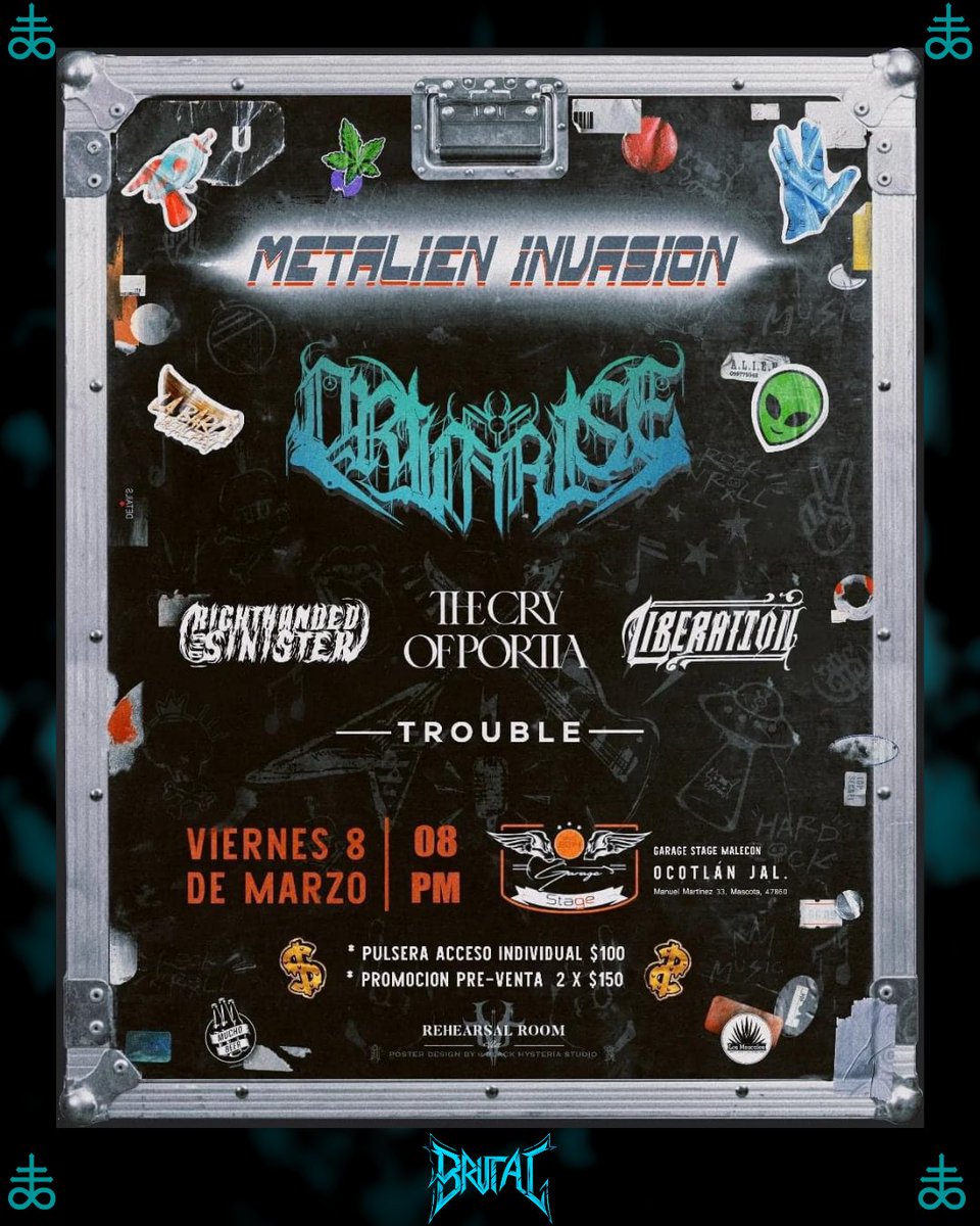 "Metalien Invasion" en Ocotlán, Jalisco.
<a href="/OrionRise/">OrionRiseMX</a> <a href="/DavidBrisenoC1/">David Briseño</a>