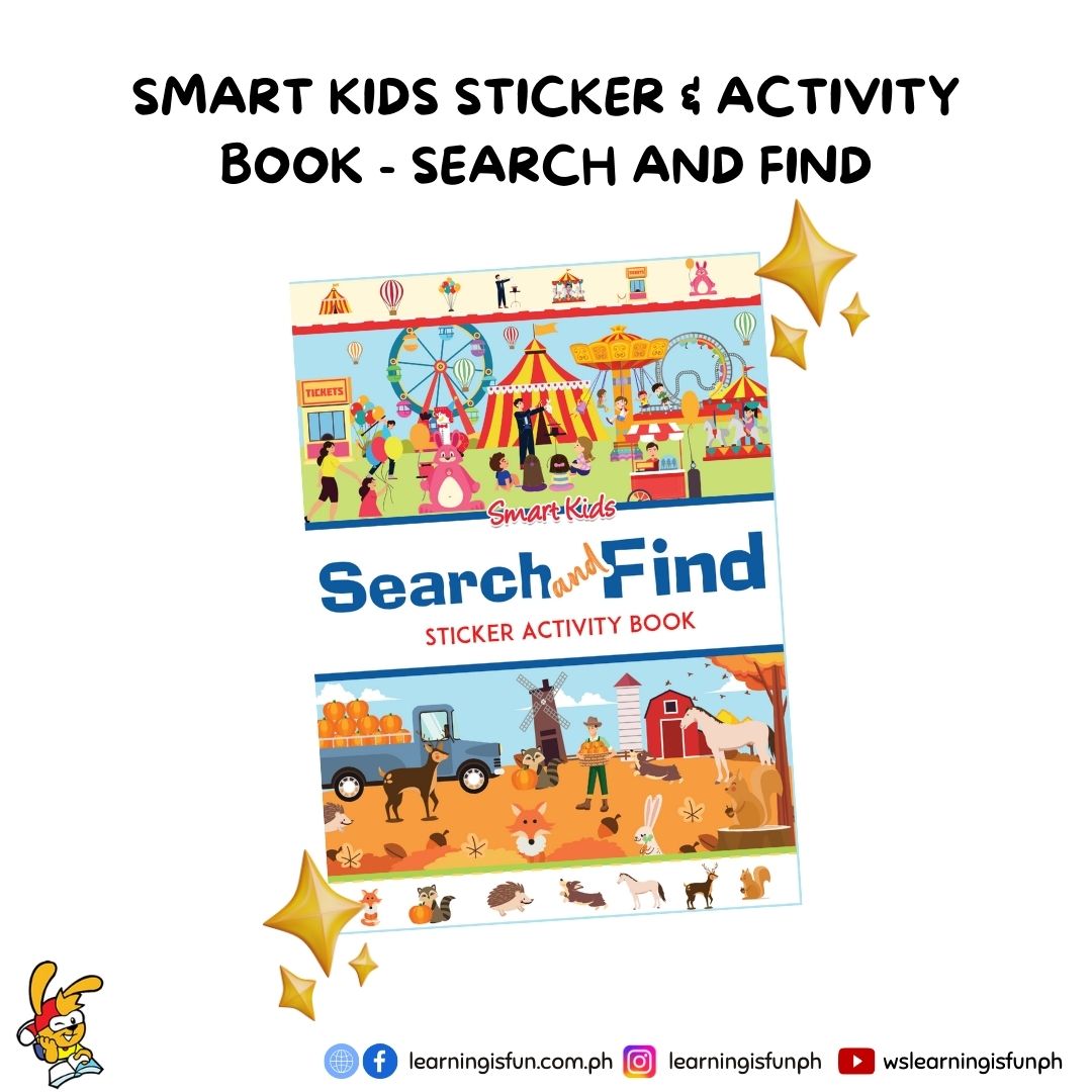 Learningisfunrs's tweet image. The real adventure begins with our thrilling search-and-find activities!
Get ready for hours of excitement and adventure with "SMART KIDS STICKER & ACTIVITY BOOK - SEARCH AND FIND for only Php 99.00 (Retail Price).
Explore more on our website:
dvorsd.learningisfun.com.ph