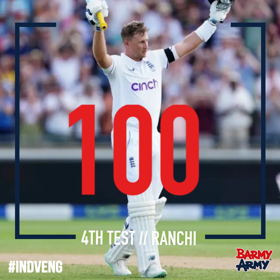 💯 FOR SIR JOSEPH! Imagine doubting a chap with 11k Test runs 🤫 Watch #INDvENG LIVE on TNT Sports and @discoveryplusuk 📺