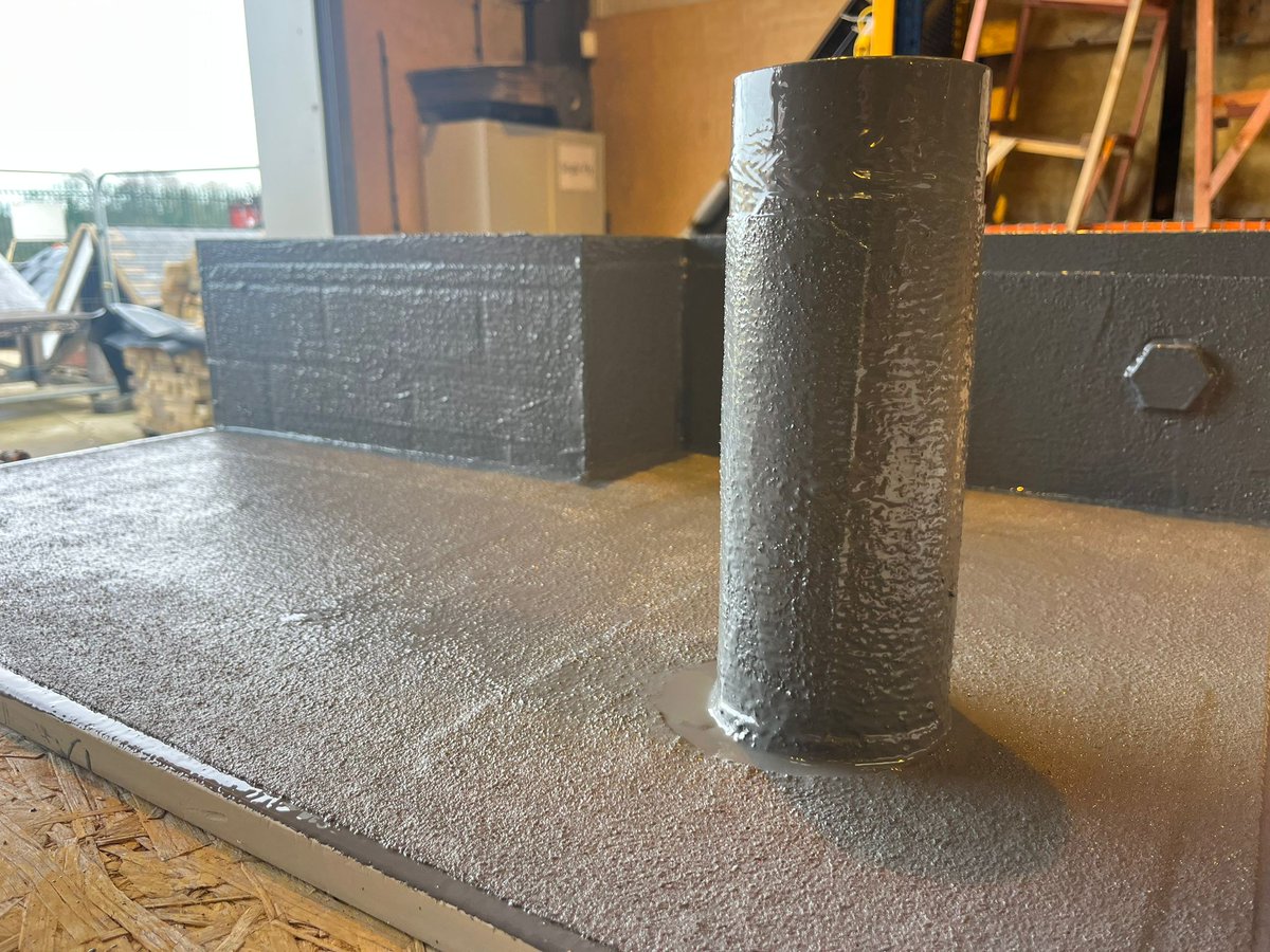 Big shoutout to Maxime Garrec for carrying out a one-day Alsan Liquid Waterproofing course at Eastern Region Roof Training Group Ltd. ⭐️They delved into the world of roofing innovations learning about our Alsan 074 Surfacer, Alsan 171 Combination Primer and Alsan 770 &amp; 770TX.🏗️