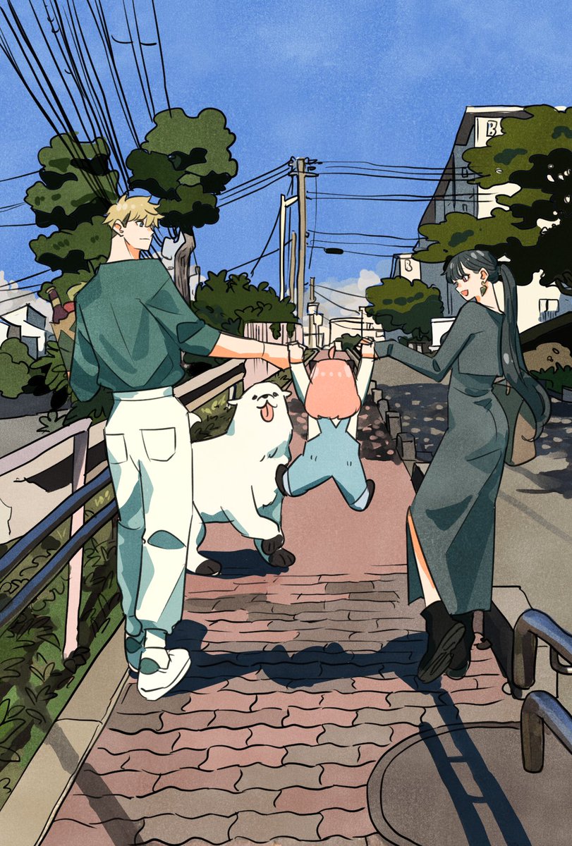 SPY×FAMILY×お買い物帰り