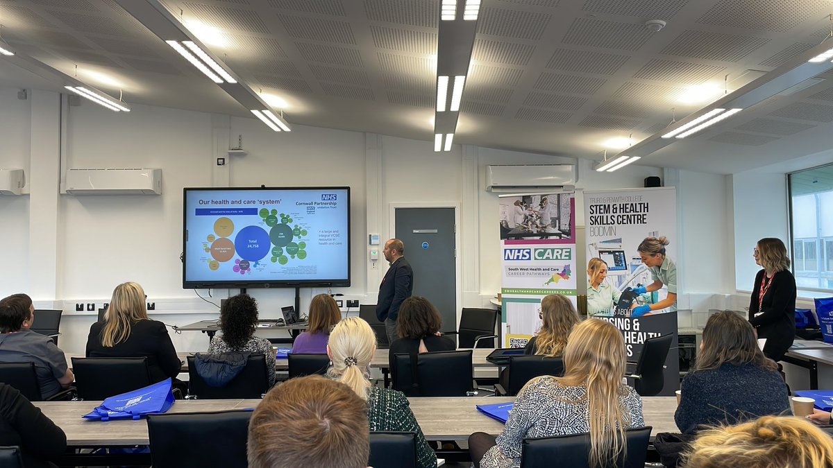 Cornwall AHPs (@cornwall_ahps) on Twitter photo Kicking off the āCareers in the NHS insight eventā <a href="/Callywith/">Callywith College</a> today sharing opportunities with careers advisors, teachers and subject specialists to support our AHPs of the future!
#NHSinsight Kicking off the āCareers in the NHS insight eventā <a href="/Callywith/">Callywith College</a> today sharing opportunities with careers advisors, teachers and subject specialists to support our AHPs of the future!
#NHSinsight
