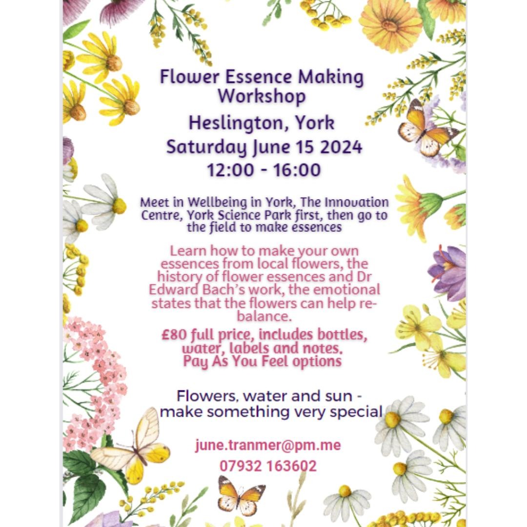 JuneTHealing's tweet photo. 1. Plenty of time to consider this workshop - coming up on June 15th. It's important to plan ahead, right? 
I have other workshops coming up between now and then, but this is a really special one. 
Going back to where I started my healthcare journey: flower essence workshop with https://t.co/691lRzJbyz