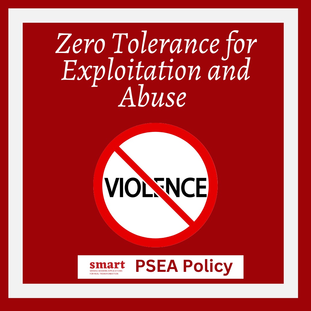 Zero Tolerance for Sexual Exploitation and Abuse At SMART, we're committed to safeguarding the rights and dignity of all individuals. Our SMART PSEA (Prevention of Sexual Exploitation and Abuse) policy is our unwavering pledge to protect and empower. #pseapolicy #endexploitation