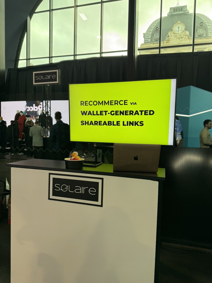 Solaire at NFT.Paris 
Come meet us now.