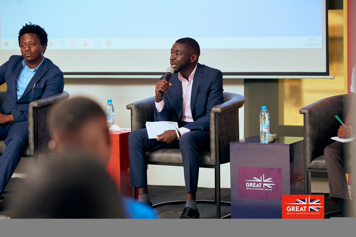 FelixFomengia's tweet image. Very honoured to speak at the UK Education Forum, as a panelist to share insights on UK Study experience, UK scholarship opportunities and a highlight of my journey as a @CheveningFCDO Scholar. 

Grateful to the @BritishCouncil, @UKinCameroon, @StudyUKBritish for the opportunity…