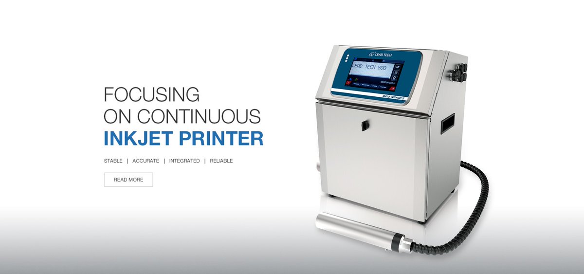 leadtechltd's tweet image. LEAD TECH CIJ printer manufacturers uses innovative and reliable technology  to find the best solutions for different manufacturing enterprises with different demands.

More: leadtech.ltd/?twitter=1
#CIJprinter #continuousinkjetprinter #inkjetprinter
