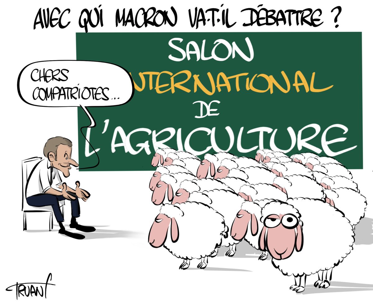 #salonAgriculture #SalonDeLagriculture #GrandDebat #macron #AgriculteursEnColere #SoulevementsDeLaTerre