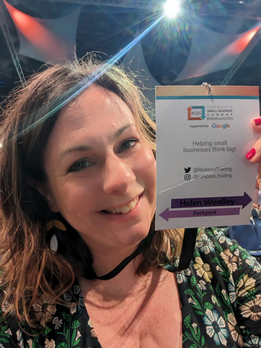 Wow! So lovely be back at the ICC in Birmingham for the <a href="/TheoPaphitis/">Theo Paphitis</a> #SBSEvent2024 with the gorgeous <a href="/serendipityplym/">SerendipitySeaCrafts</a> ! <a href="/TheSBS_Crew/">#SBS Crew</a> #SmallBusiness