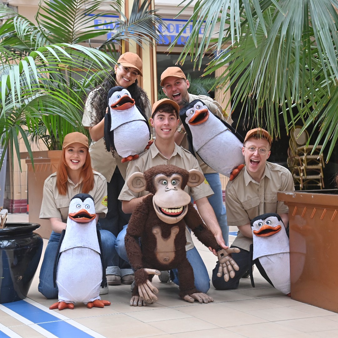 “Just smile and wave, boys. Smile and wave” 🐧- Madagascar the Musical has now opened at the Winter Gardens Blackpool and we couldn’t be more excited! Don’t miss your chance to #MoveItMoveIt 🦁🦓

📅 Running until Sat February 24, 2024 
🎫 bit.ly/madagascarWG24