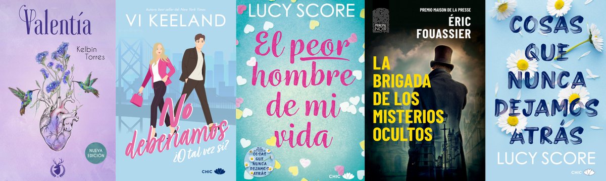 Si buscas una novela para leer este fin de semana, aquí te presentamos el #TOP5 de #ebooks de ficción más leídos de los últimos 7 días. 🥰 #ebook #novedades #librosrecomendados #lecturas2024 #libros #LecturaRecomendada #lecturasrecomendadas #ficción #literatura #romántica