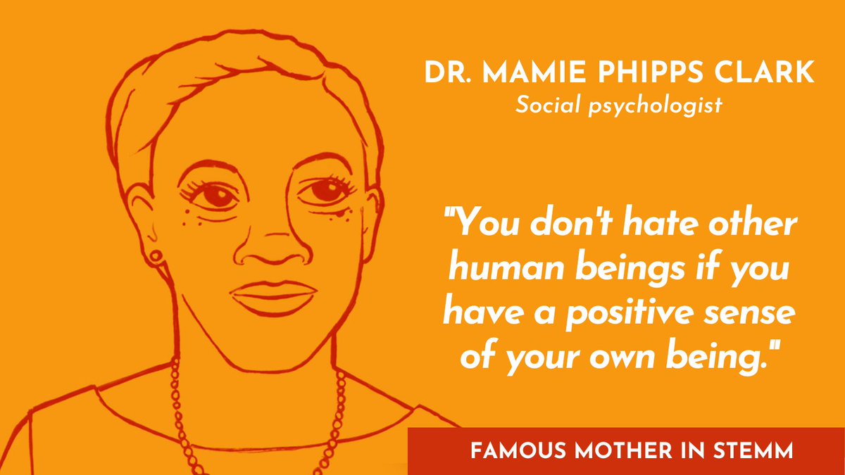 To celebrate #BlackHistoryMonth, we’re sharing the inspiring story of Mamie Phipps Clark, a traiblazer in social psychology who battled against racial injustices and segregation. But did you know she was also a mother? Learn more:👇 mothersinscience.com/trailblazers/m… #WomenInSTEM @Momademia