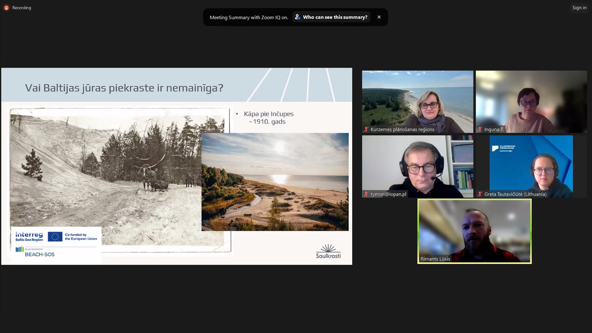 Today our internal webinar on #ClimateSmart #CoastalPlanning – how to mitigate & adapt to changes we are experiencing – from national policies to awareness of coastal area users (at sea & on land)🏄‍♂️🌊🪸 🏖️and to across level coordinated actions⚖️ Facilitated by @Kurzemesregions