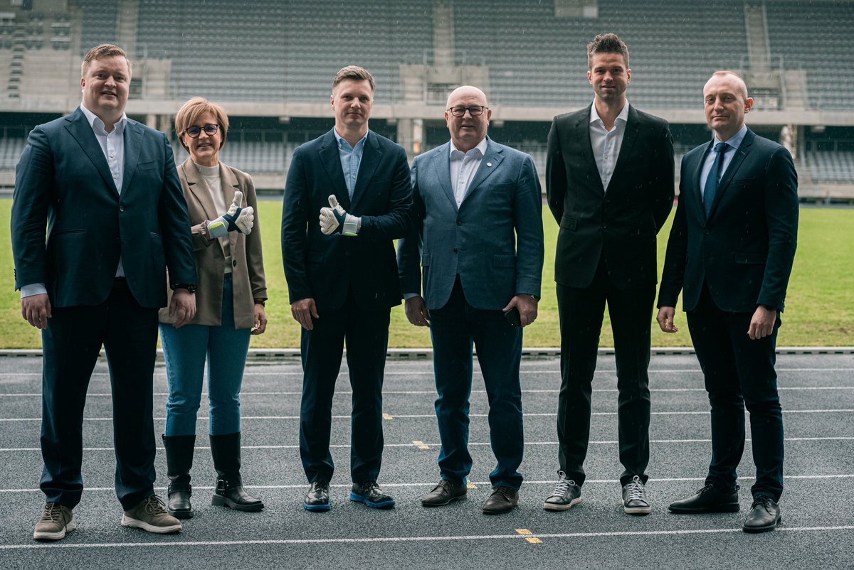 ŽALGIRIS GROUP officially becomes the holder of Darius and Girėnas Stadium. Another goal achieved. ⚽️🤝🏟️