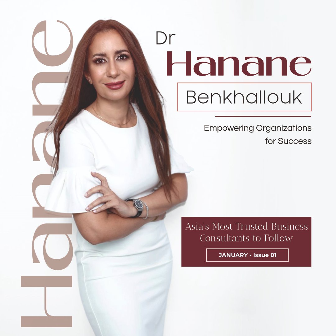 #DrHananeBenkhallouk is a highly regarded business consultant with an impressive background in sustainability and a wealth of accomplishments.

Read More: cutt.ly/0wNqlxsO

#TheEducationView #EducationalMagazine #amazonbestseller #asia #america