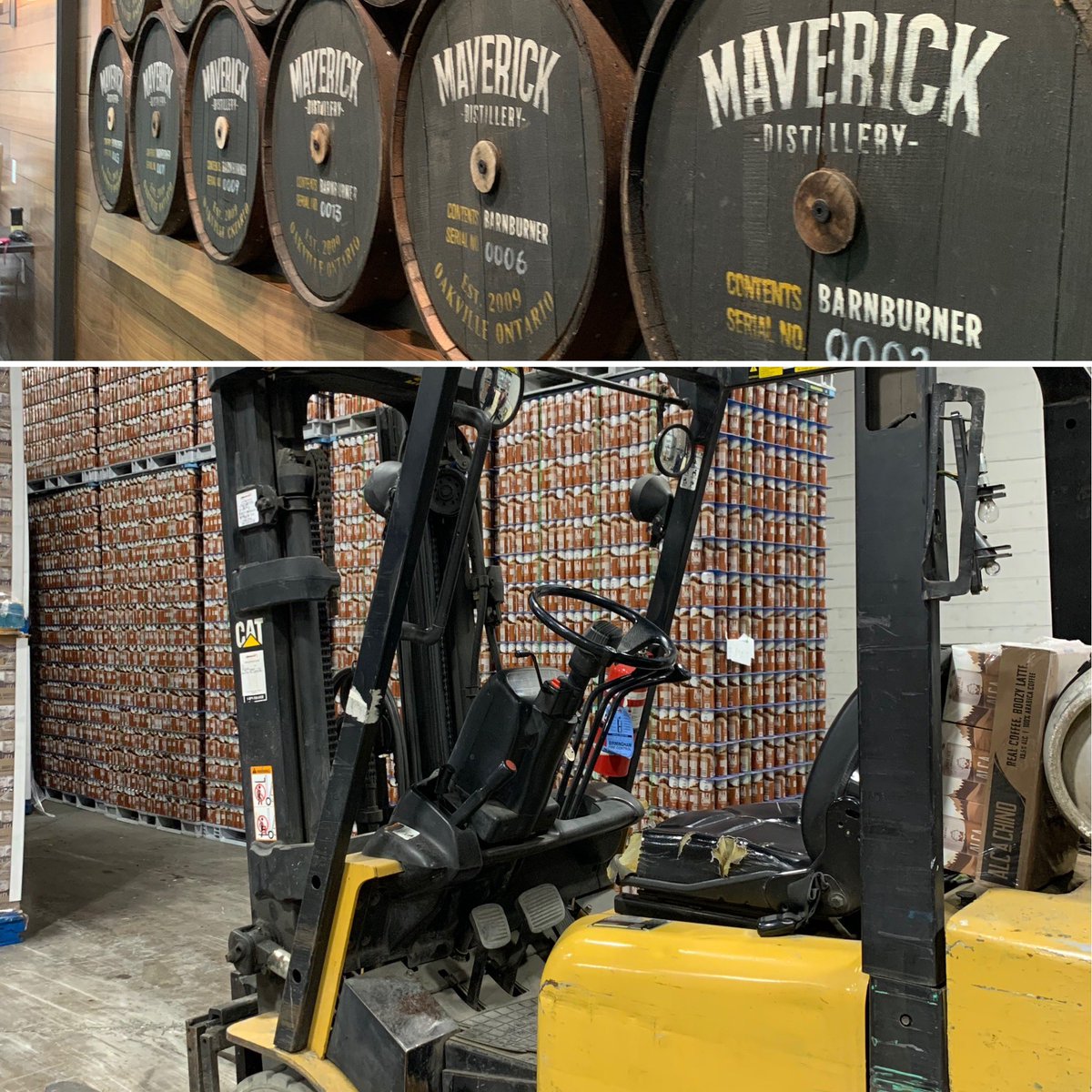 HaltonLift's tweet photo. Thank you for the tour @tagvodka
Your @maverickdistillery is such a cool spot. Looking forward to helping you to βliftβ a few glasses! π₯
#HLT #tagvodka #maverickdistillery #forkliftsales #forkliftservice #forkliftrepair #forkliftrental #forkliftparts #haltonlifttruck https://t.co/3Zwd3kUmUx
