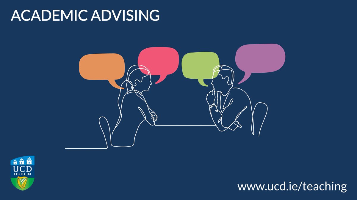UCD colleagues: an interactive online Academic Advising Workshop, with a guest speaker from @NACADA, will take place on Thursday 18 April at 2:00-3:00pm. #UCDAcademicAdvising ➡️More details: ucd.ie/teaching/newse…