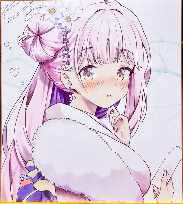 這是第二天的競標色紙⋯!米卡米卡米卡
第二張的尺寸是有點特殊的B4大小!
是一般色紙的1.5倍大小唷💪渾身的力作!

明日のオークション色紙です(ง ˙˘˙ )ว
#FF42 