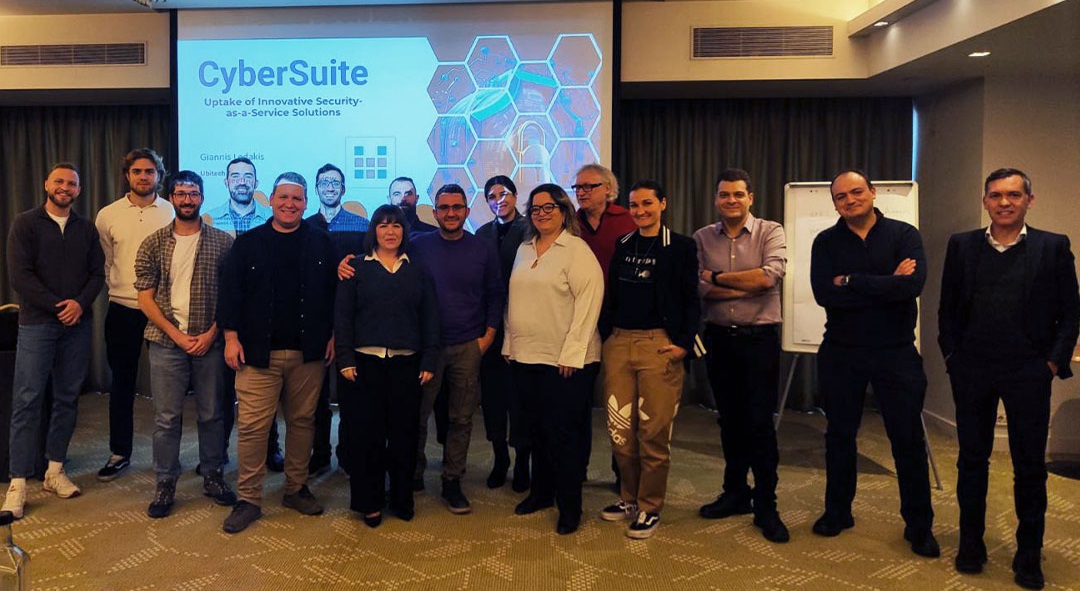 Partners from all around Europe gathered in Athens from the 25-26th of January to attend the kick-off #meeting of the CyberSuite Project.
The meeting was #chaired by the #Project #Coordinator Mrs Mariza Konidi (UBITECH).
#SMESupportAction #DigitalEurope  #Research  #CyberSecurity