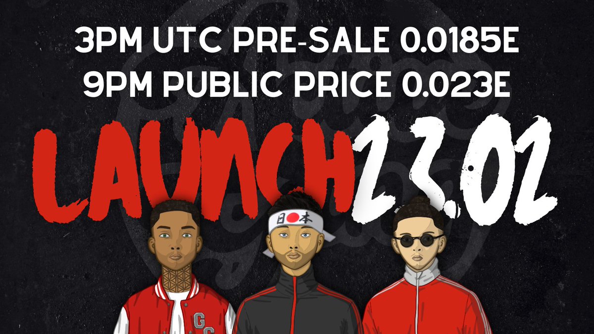 Active_Gang_nft's tweet photo. Gm gang, happy Friday ☀️

OG mint is still running, Pre-Sale (WL) starts at 3 pm UTC!

We are so grateful for your support &amp; very excited for what's coming after mint 🔥

Don't miss our launch party space! https://t.co/QM1AkT5TOx