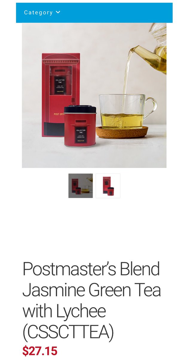 Clipper Teaとsingpostのコラボ紅茶もオススメ。

#ClipperTea  #シンガポール #送別品