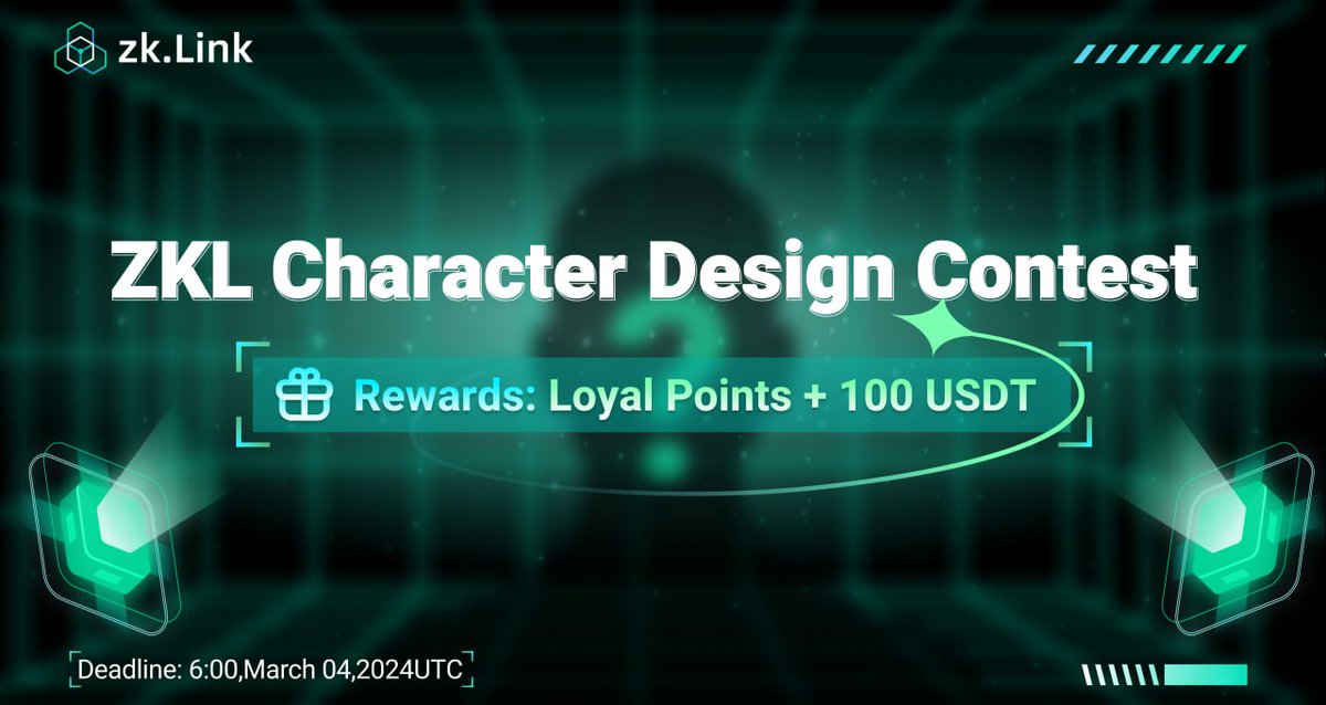🌟 Introducing the zkLink IP Design Challenge! 🌟

 🎨 Let your imagination run wild! Create a character that you think best represents US!  Whether it's a futuristic robot, a mythical creature, or a sleek superhero, the possibilities are endless.

📅 Deadline for Submissions: