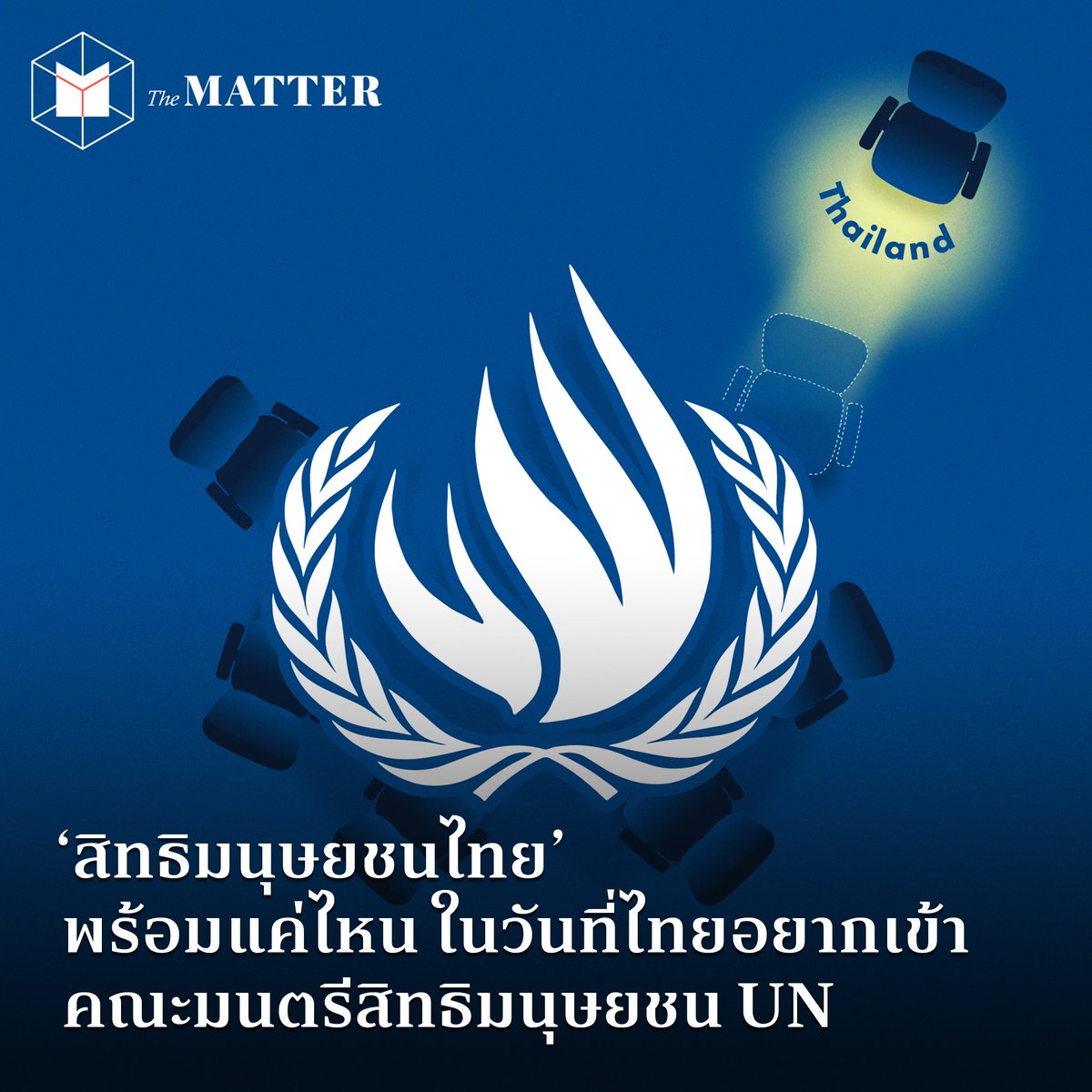 The MATTER tweet media