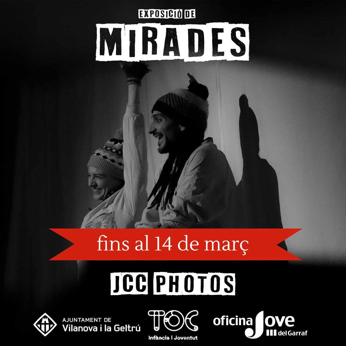 Allarguem dues setmanes més l’exposició fotogràfica “Mirades”…
Gràcies a <a href="/ajuntamentvng/">Vilanova i la Geltrú</a> i l’Oficina Jove del Garraf

Passeu per el TOC (c/Sant Sebastià n0 12) i gaudiu dels viatges que proposa cada fotografia