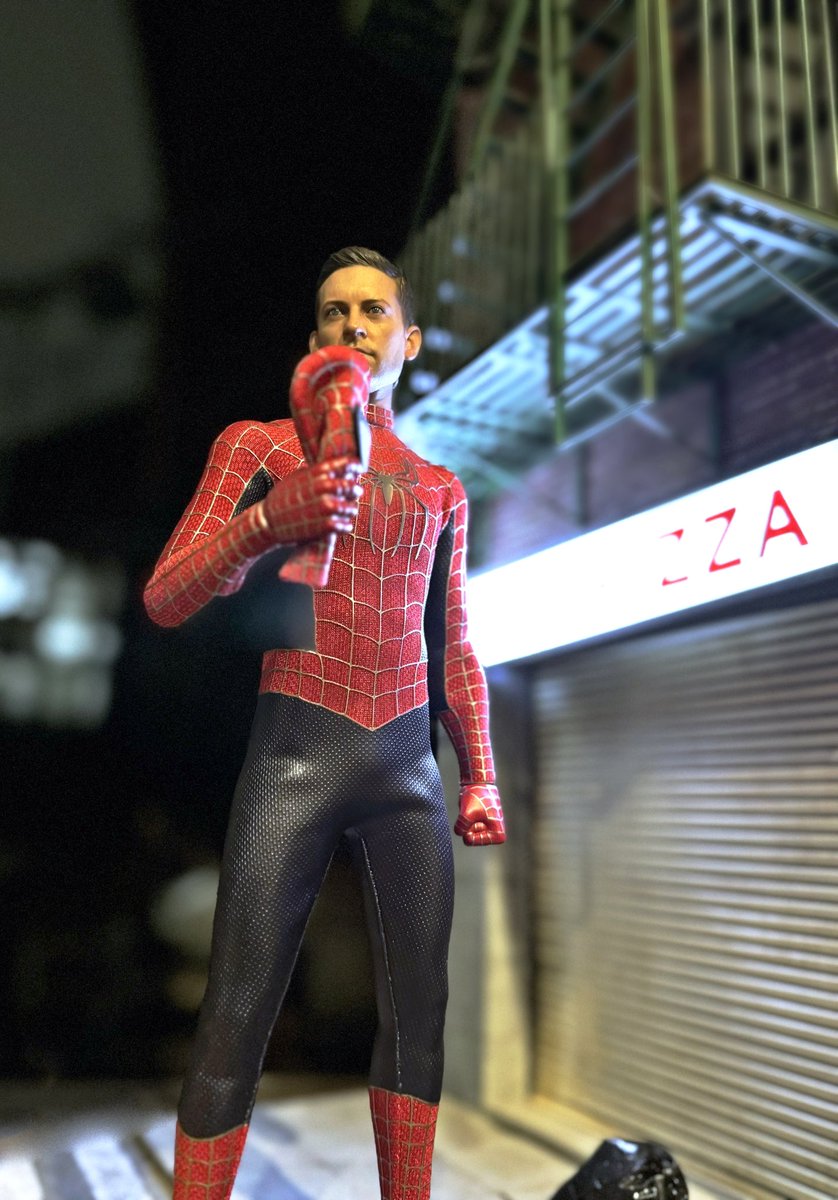 ホットトイズのトビー版スパイダーマン
めちゃくちゃいい。
これは感動もの。
ウェブパターンがキラキラみえるのが
またいい。

 #ホットトイズ