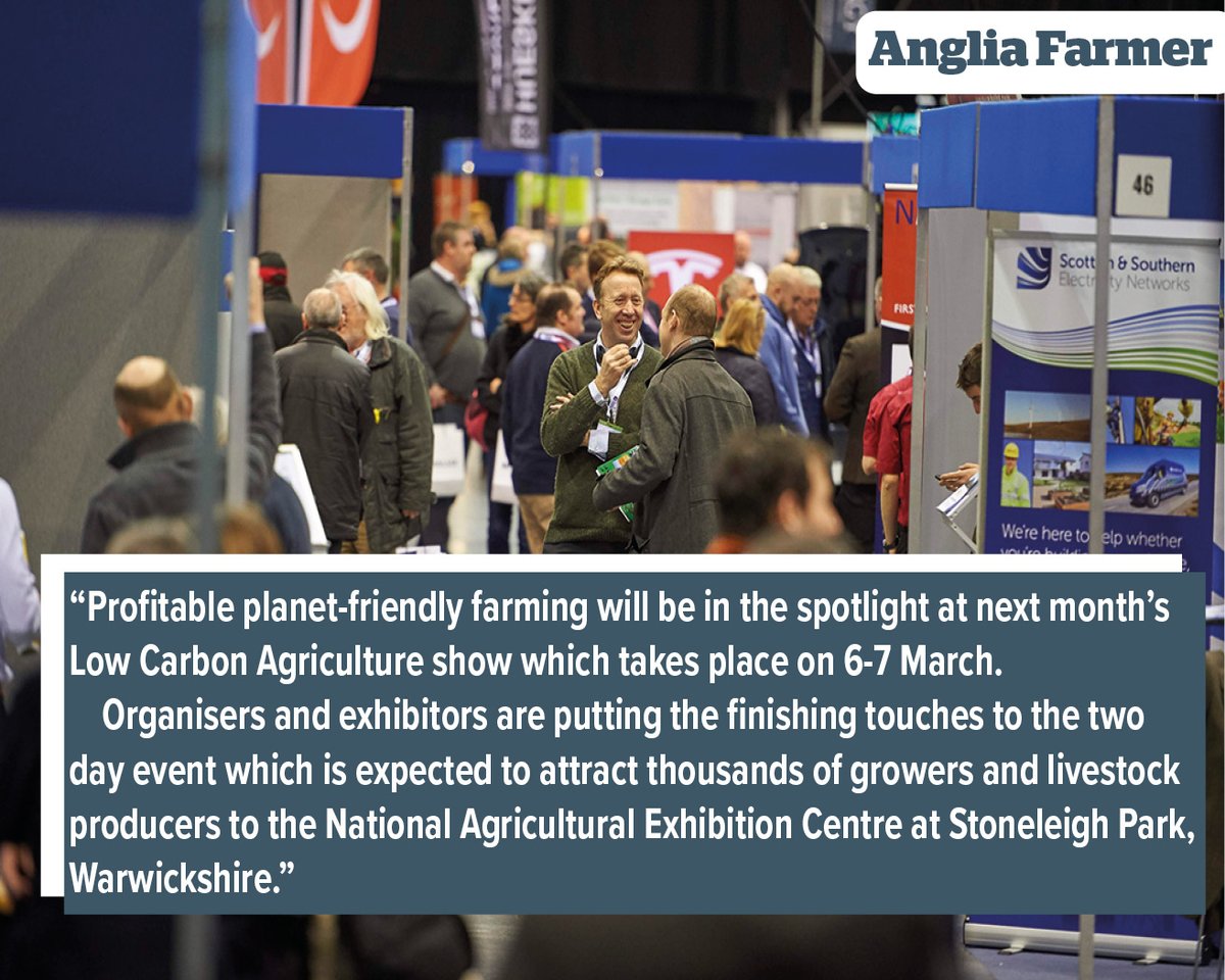 Anglia Farmer (@angliafarmer) on Twitter photo Anglia and Midland Famer are proud to be regional media partners with <a href="/lowcarbonagri/">Low Carbon Agriculture</a> taking place on 6-7th March, highlighting important topics in the farming industry.
Read our carbon farming feature in our February edition here: issuu.com/countrywidepub…
#BackBritishFarming Anglia and Midland Famer are proud to be regional media partners with <a href="/lowcarbonagri/">Low Carbon Agriculture</a> taking place on 6-7th March, highlighting important topics in the farming industry.
Read our carbon farming feature in our February edition here: issuu.com/countrywidepub…
#BackBritishFarming