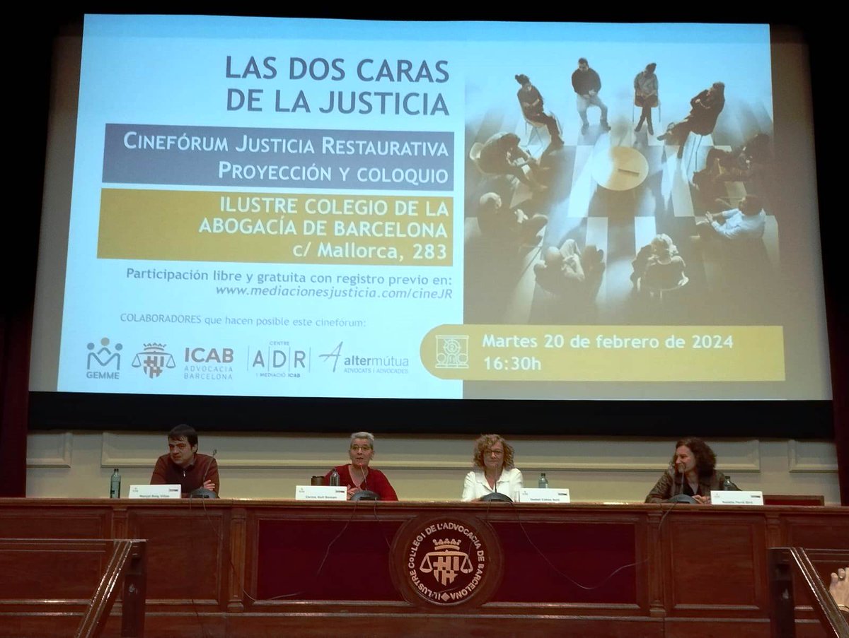 MediaciónEsJusticia tweet media