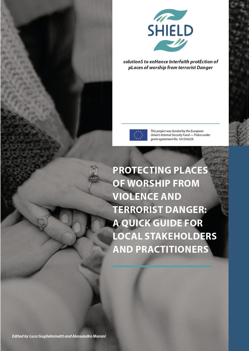 ShieldProjectEu (@eushield) on Twitter photo Preview of the Shield Handbook which will be distributed and presented next week in Brussels on the occasion of the Final Conference of the project.
-> Download the Handbook here: lnkd.in/dSDKxCeR
#security #safety #worship #terrorism #handbook #interfaith <a href="/EUHomeAffairs/">EU Home Affairs</a> Preview of the Shield Handbook which will be distributed and presented next week in Brussels on the occasion of the Final Conference of the project.
-> Download the Handbook here: lnkd.in/dSDKxCeR
#security #safety #worship #terrorism #handbook #interfaith <a href="/EUHomeAffairs/">EU Home Affairs</a>