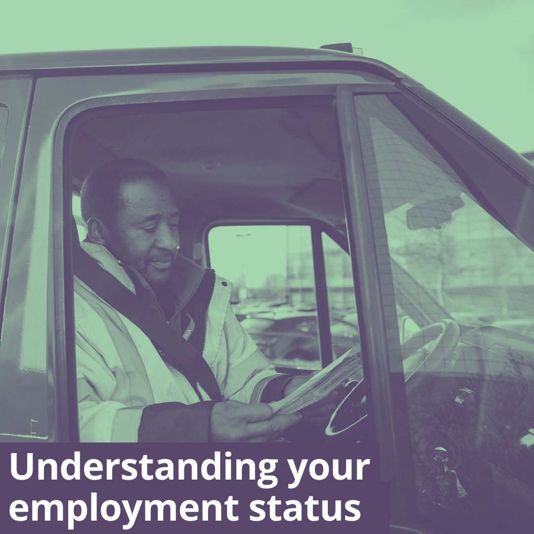 What’s your employment status? You could be:
➡️ an employee
➡️ a worker
➡️ self-employed

It’s important that you know your status as this will affect your rights ⤵️
bitly.ws/3cHid
