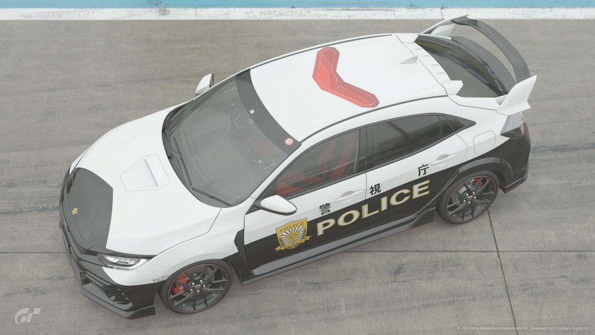 ホンダ シビック Type-R リミテッド エディション (警視庁/パトカー