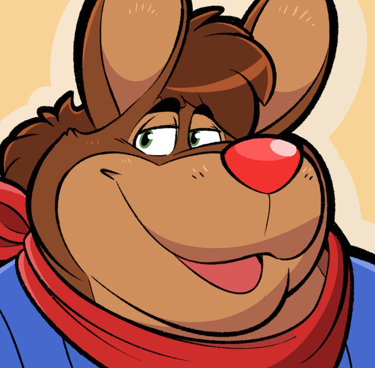 Lookin' good, buddy! Sirus icon for @RedNosedRoo