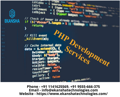 EkanshaTech's tweet image. #phpchallenge #phpdeveloper #phpdevelopment #PHPDevelopmentServices
Phone - +91 1141625569, +91 9555-666-375
Email - info@ekanshatechnologies.com
Website - ekanshatechnologies.com/index.html