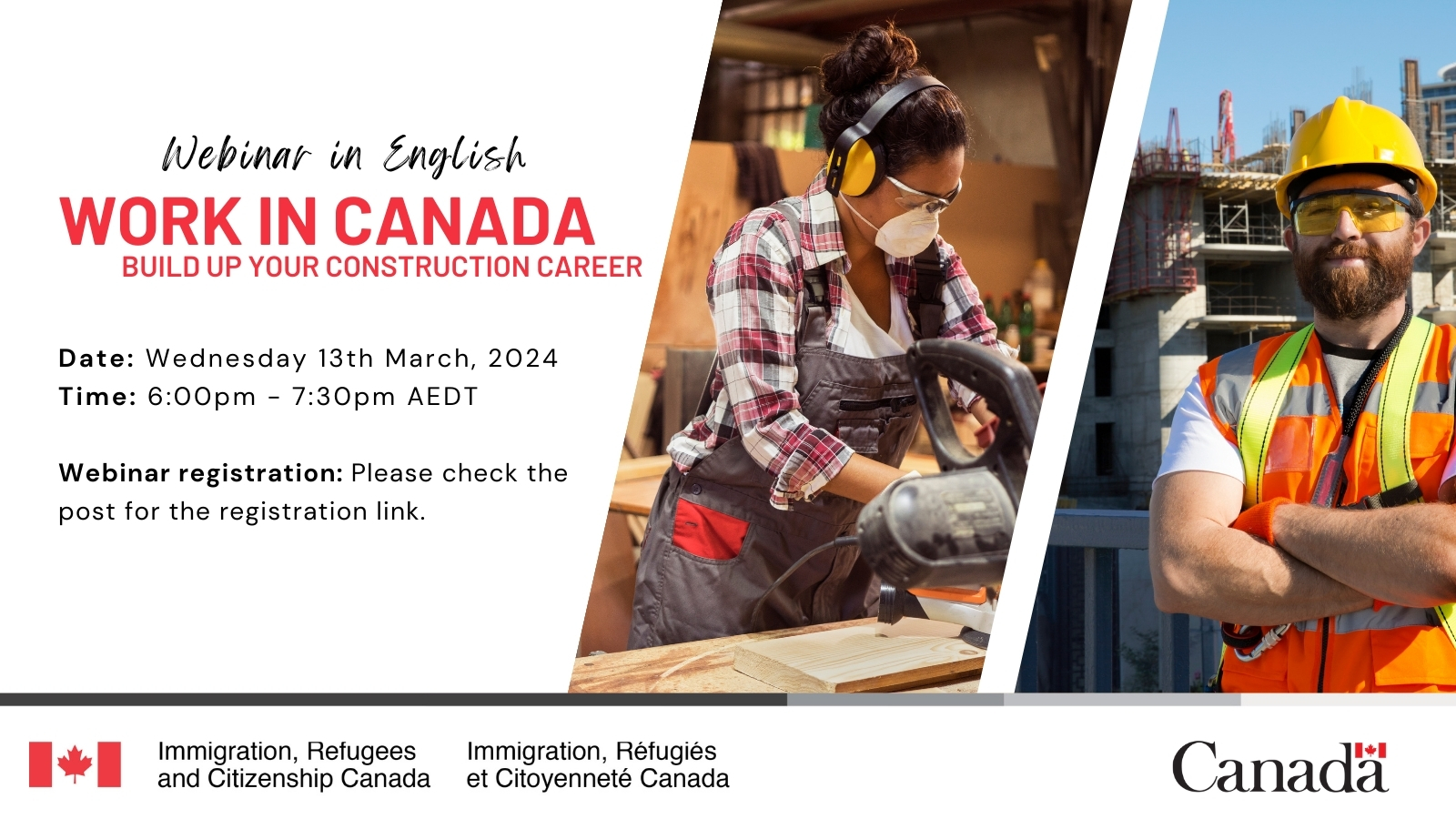 Canada in Australia on X: &ldquo;👷‍♂️👷‍♀️ Build up your 