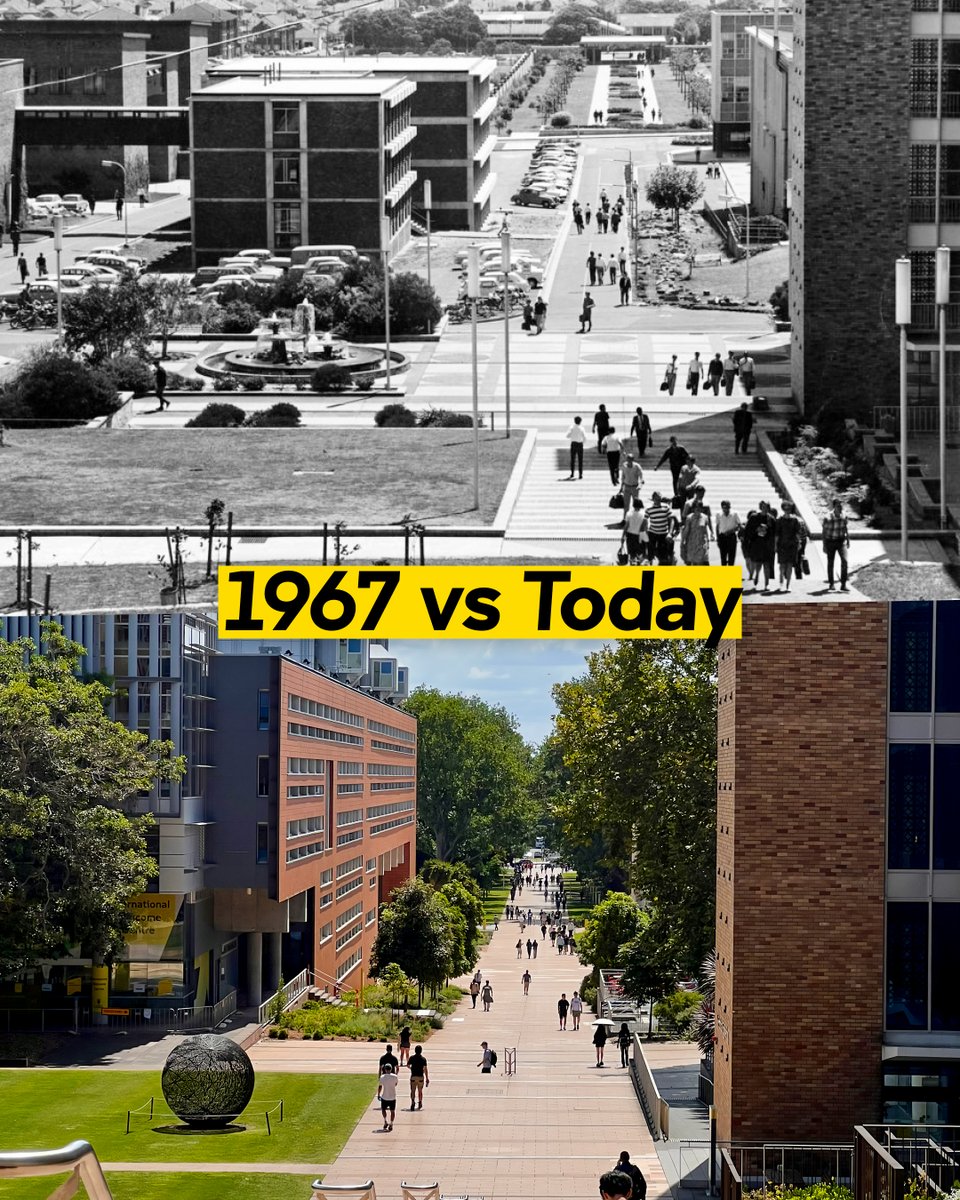 Spot the difference 🔍 📸 UNSW Archives